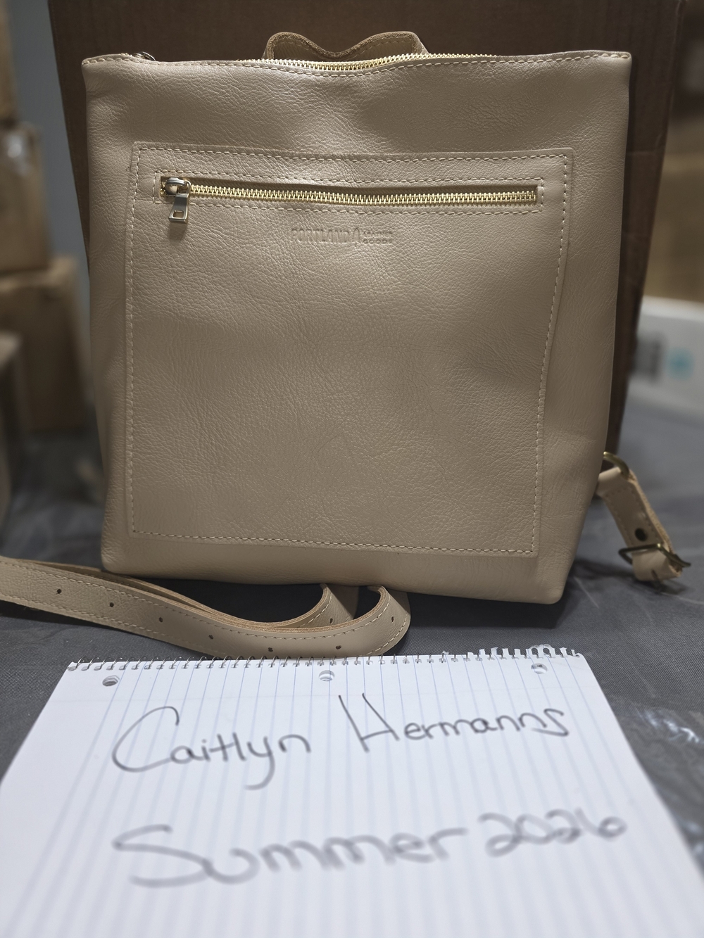 Portland Leather Unicorn In MOONFLOWER
